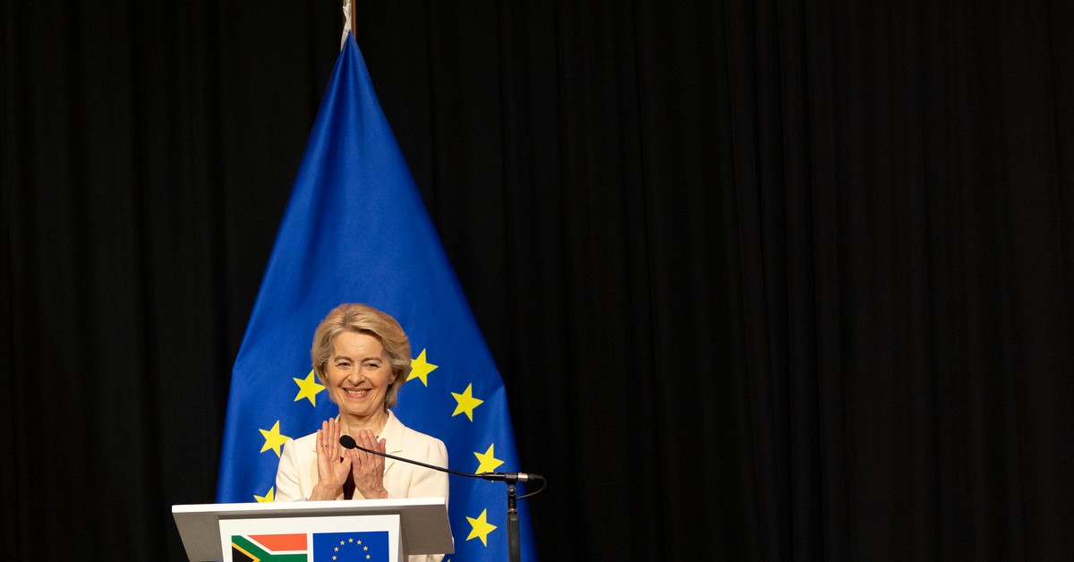 Szefowa KE wskazuje trzy warunki planu pokojowego dla Ukrainy