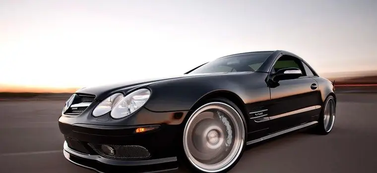 Mercedes SL rekordowo zagazowany