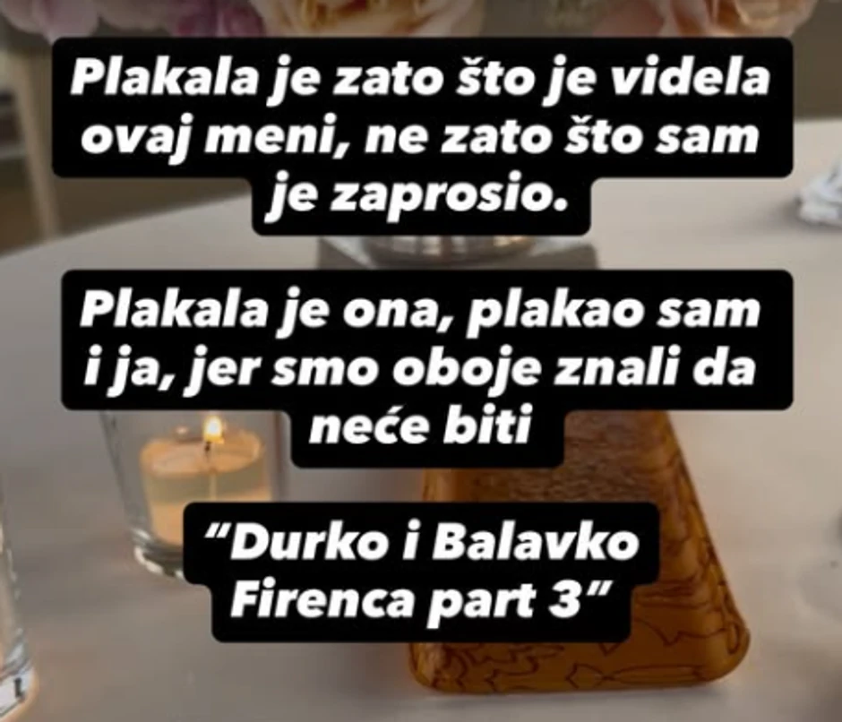 Baka Prase o raskidu sa Milenom