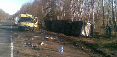 Polski TIR zderzył się z autokarem w Rosji. 3 osoby nie żyją. 20 jest rannych!