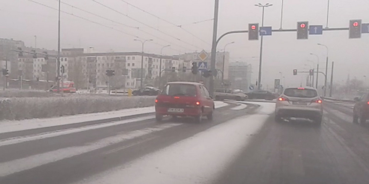 Wrocław. Pierwszy atak zimy
