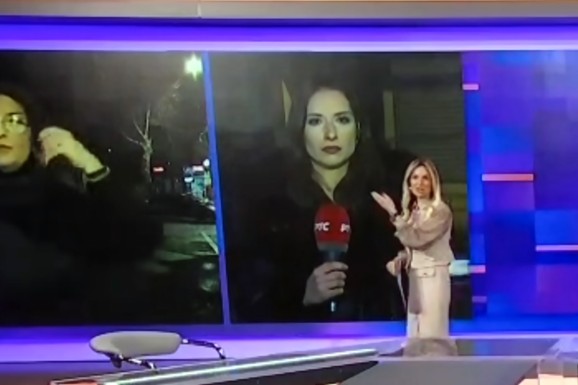 "JESI TI NORMALNA?" Ovo niste imali prilike da vidite na ekranima - Voditeljka RTS-a ostala u šoku zbog koleginice: "Skidaj to, bre" (Video)