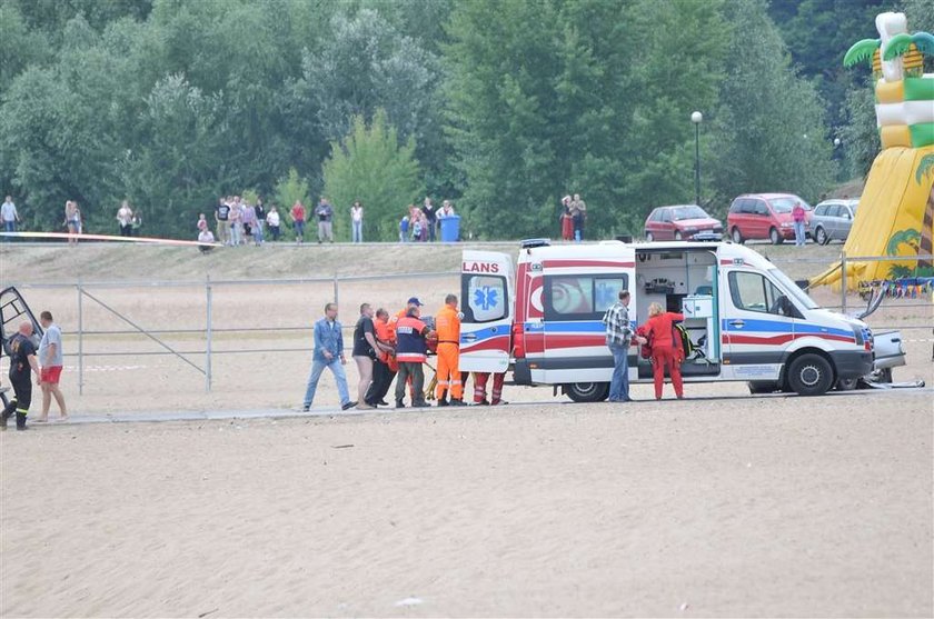 Tak ratowali tonącego pilota