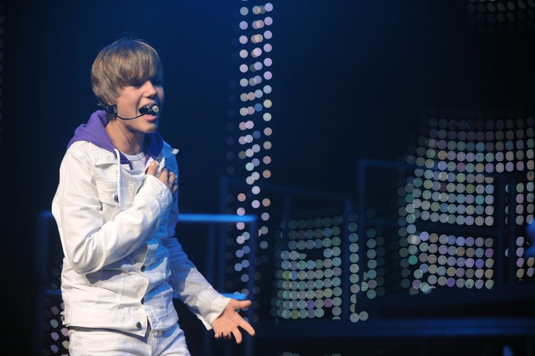 Justin Bieber w filmie 'Never Say Never' z 2011 roku