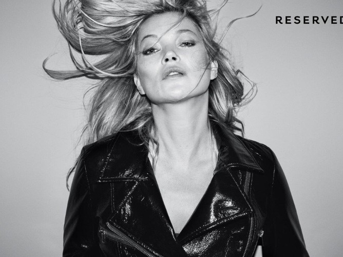 Kate Moss w kampanii Reserved jesień/zima 2017/2018