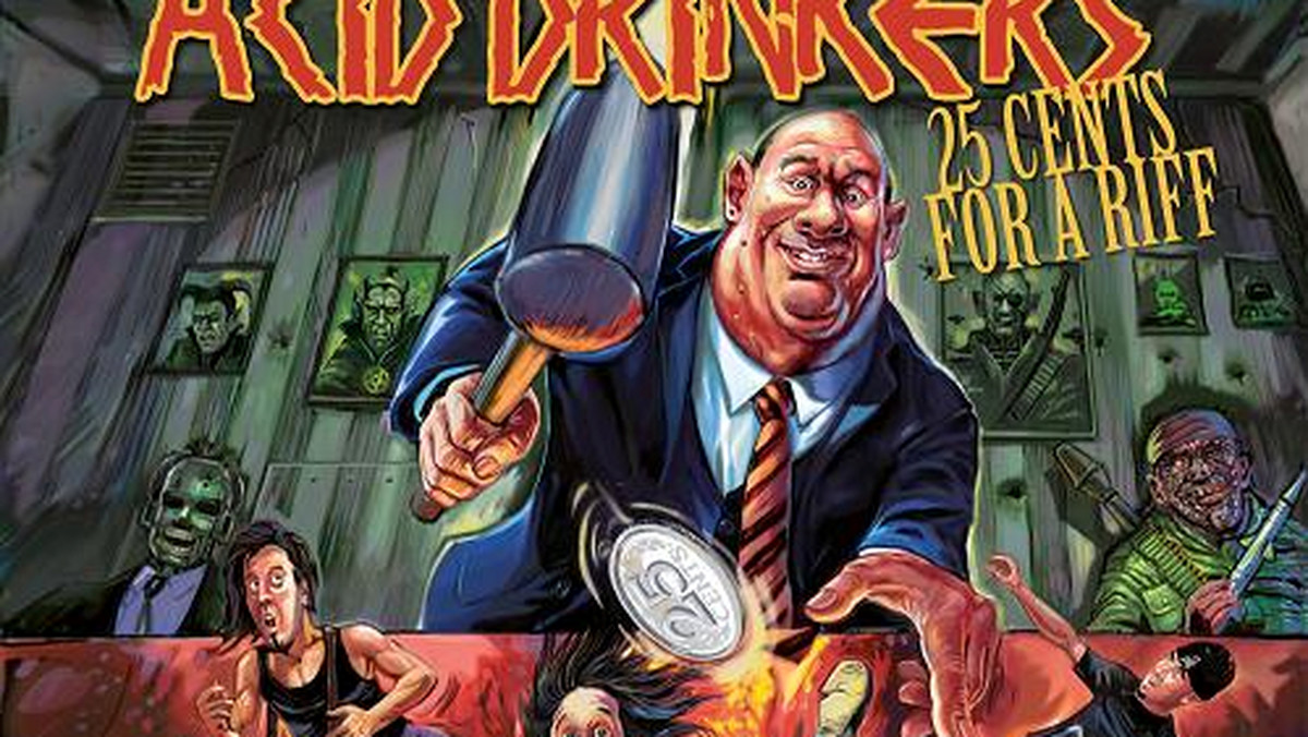 Nowy album "25 Cents For a Riff" zespołu Acid Drinkers ukaże się 6 października. Już dziś można zobaczyć zwiastun albumu i zapoznać się z rozpiską trasy koncertowej.