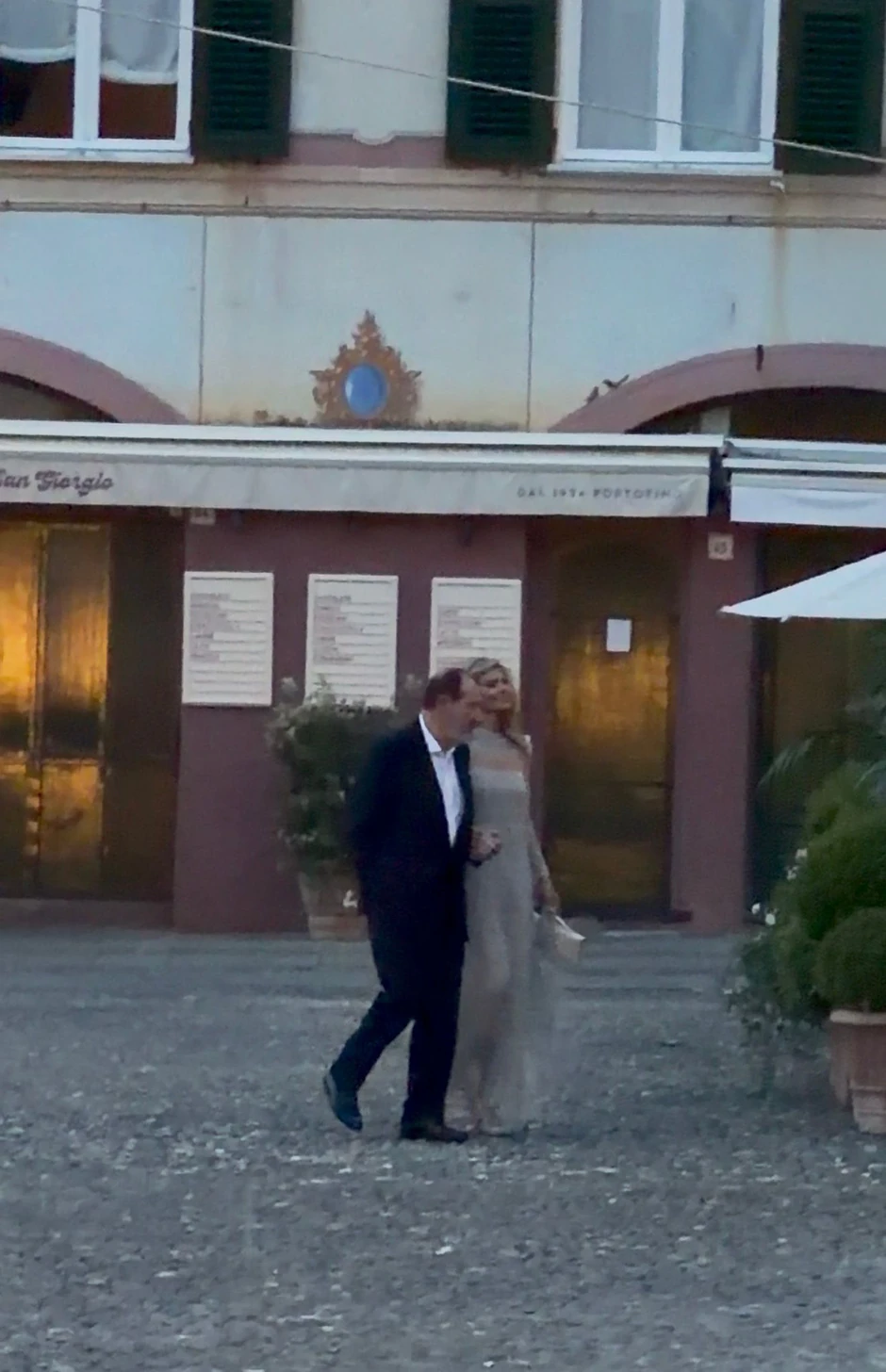 Melina Džinović sa mužem