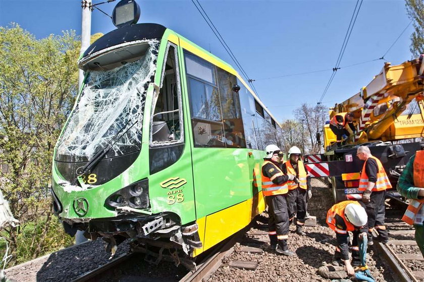 Tragiczne zderzenie tramwajów