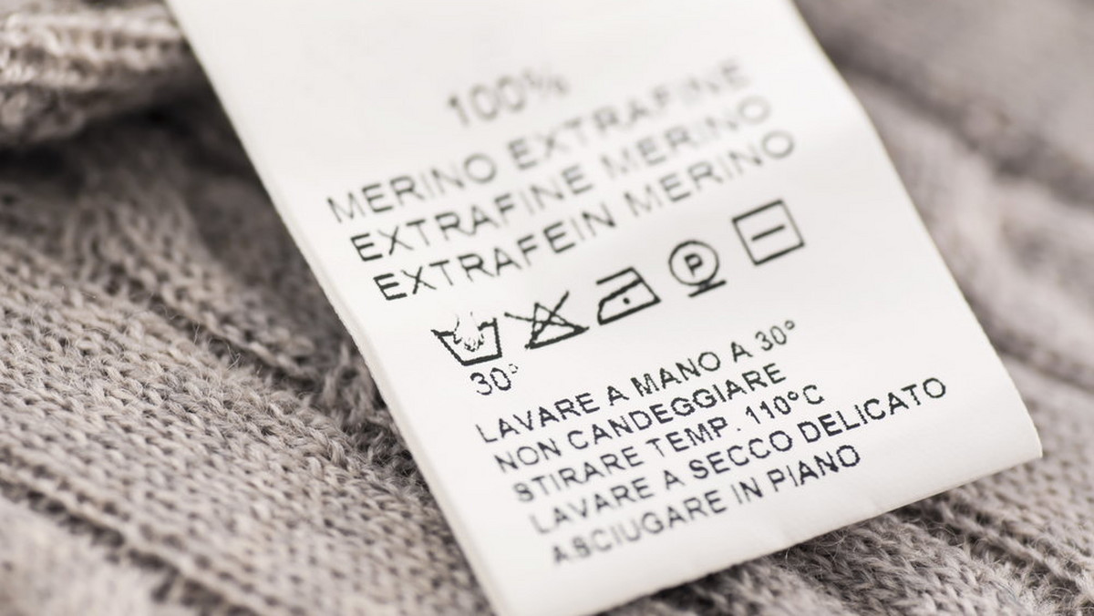 Oznaczenia na metce dotyczące prania. Co oznaczają?