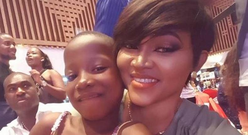 Mercy Aigbe and Emanuella