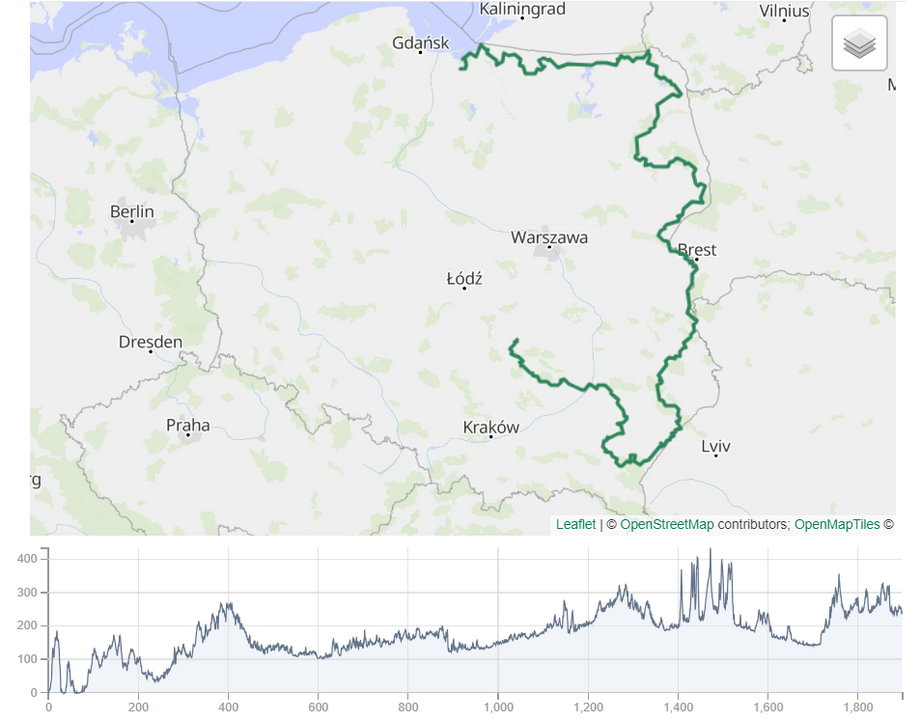 Wschodni szlak rowerowy "Green Velo" jest obecnie najdłuższym i najpopularniejszym szlakiem rowerowym w Polsce.