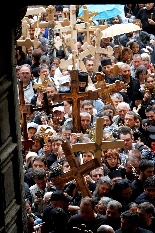 MIDEAST ISRAEL JERUSALEM HOLY WEEK