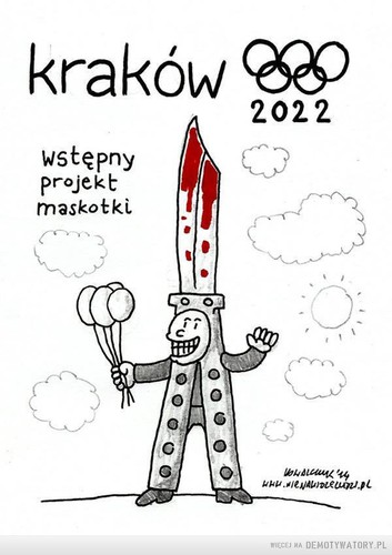 Kraków 2022 logo - mem