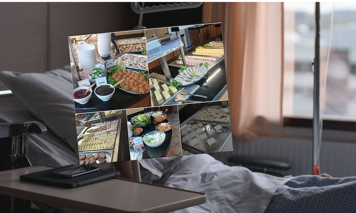 Odwiedziła koleżankę w szpitalu. Chwyciła za telefon, gdy zobaczyła jedzenie. "Byłam w szoku"