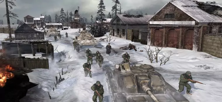 Company of Heroes 2 - T-34, PPSz-41, zaspy śniegu i mnóstwo zabawy