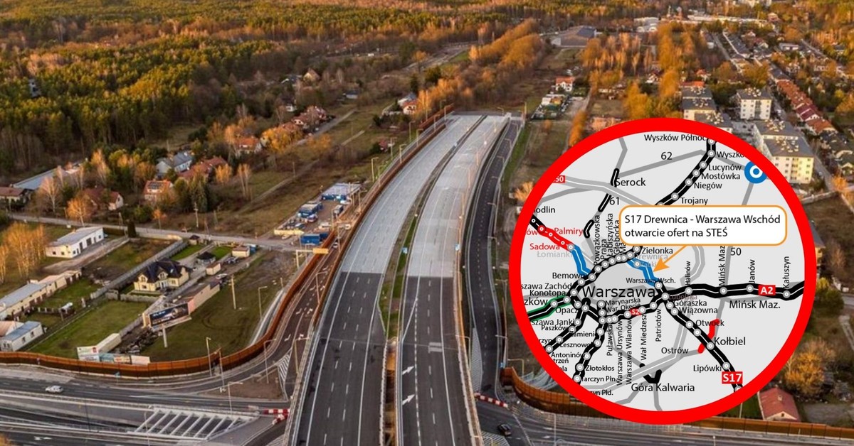 Wschodnia Obwodnica Warszawy. Planowana od PRL, ma powstać do 2035 roku. To kolejne podejście