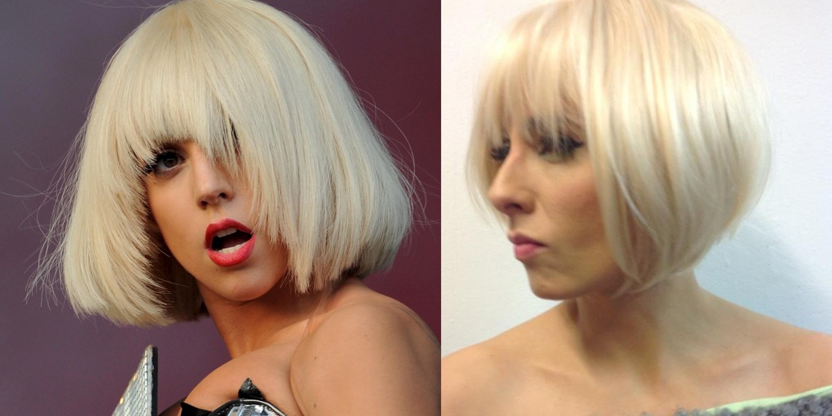 Tatiana Okupnik jak Lady Gaga