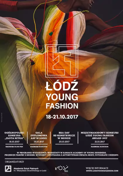 Plakat  Łódź Young Fashion 2017