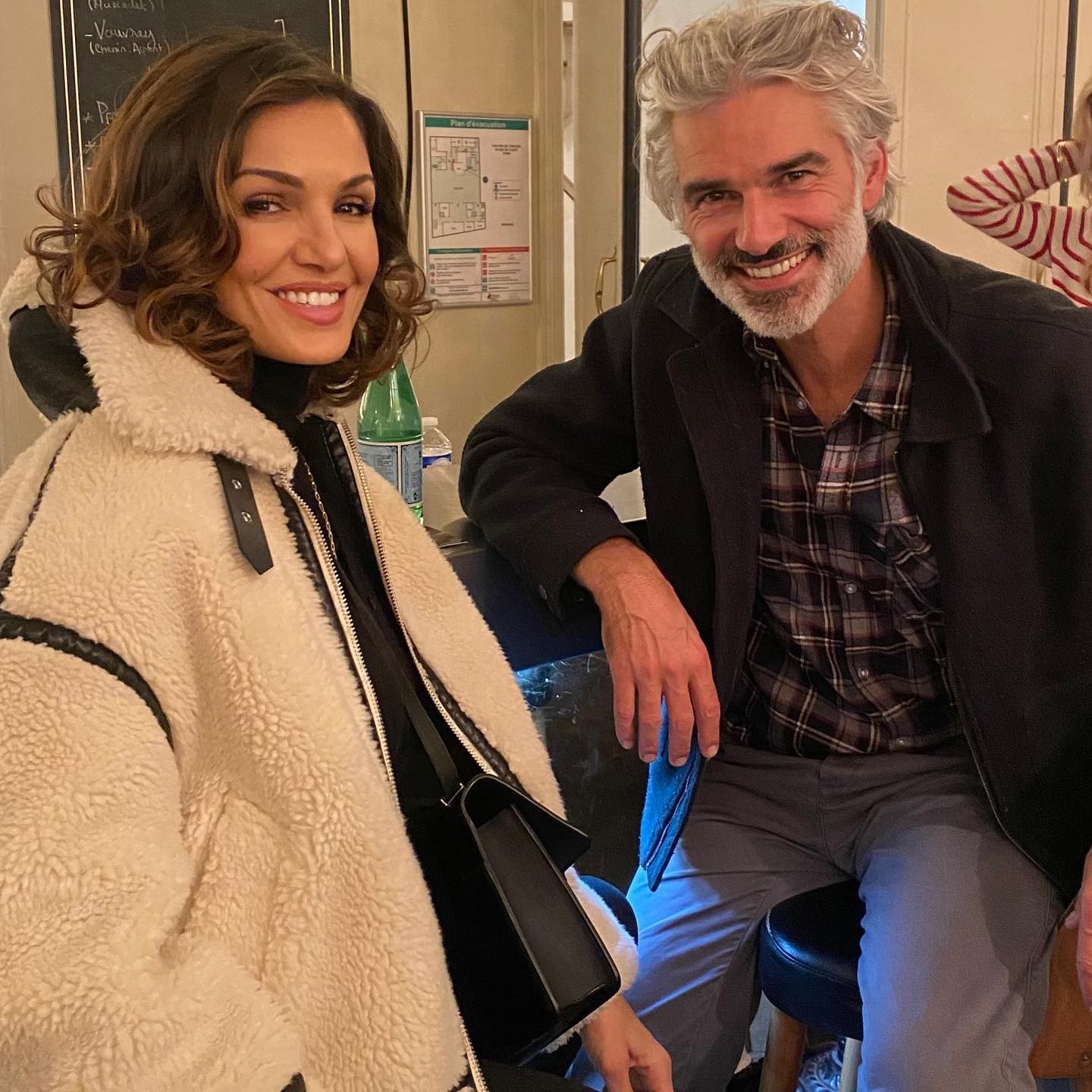 Herečka Nadia Farès.