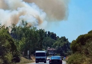 Požar na Halkidikiju