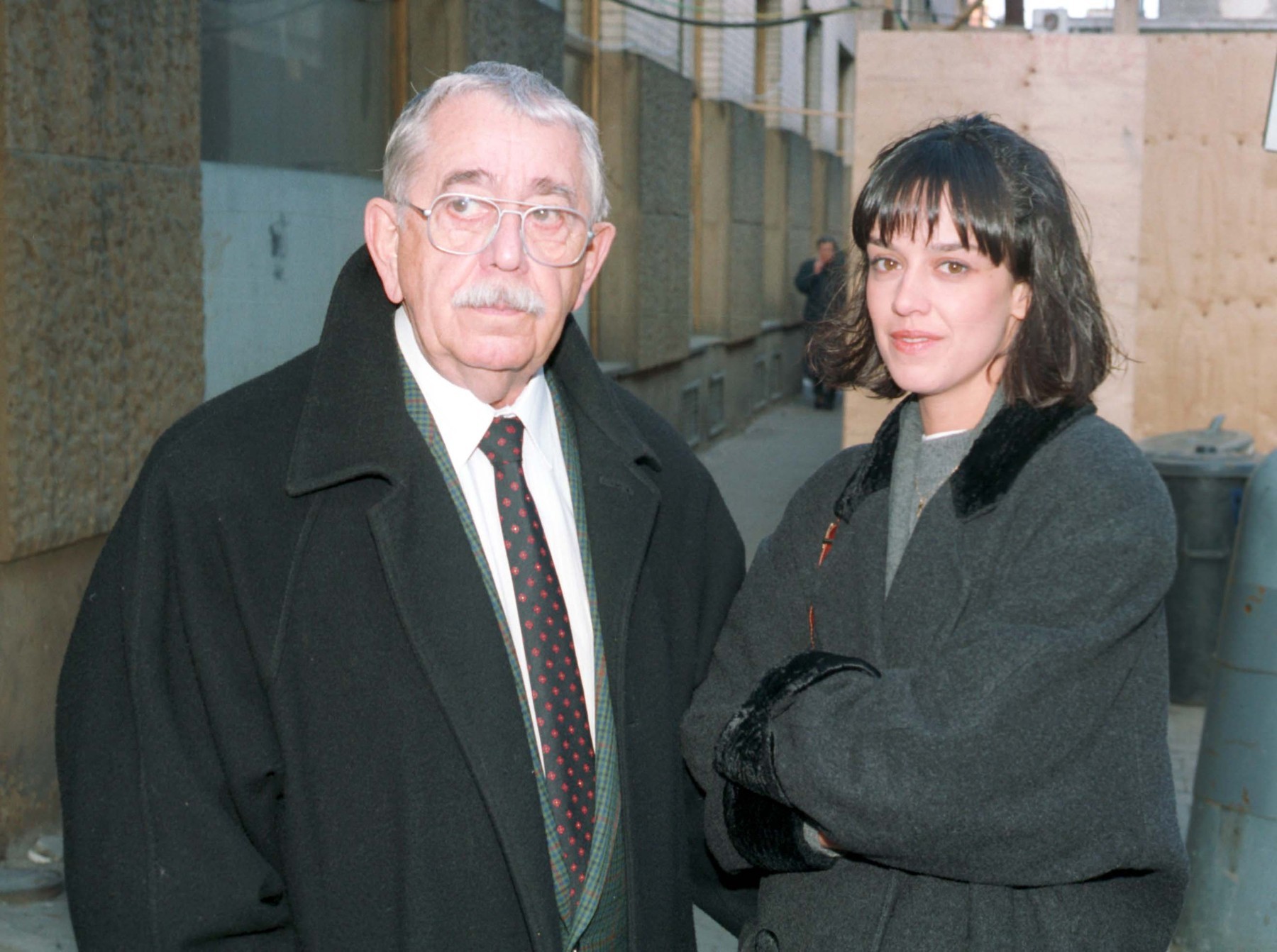 Herec Vlastimil Brodský s dcérou Terezou.