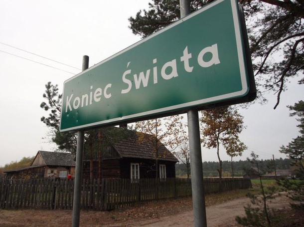 koniec świata miesjcowość