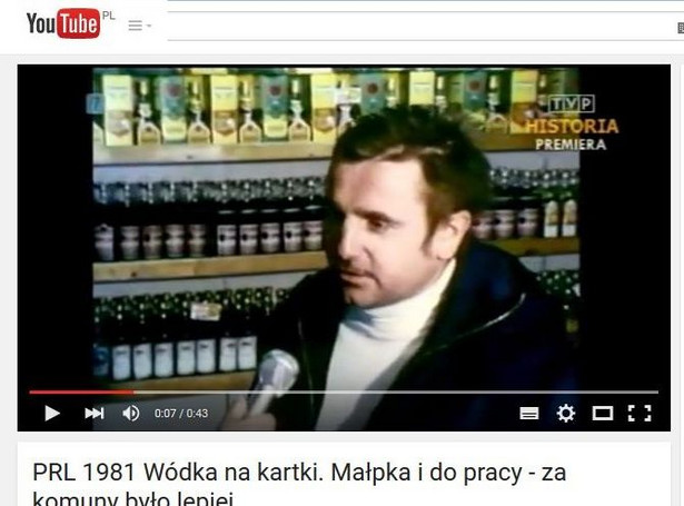 "Pół litra to ja nie doniosę do domu", czyli komu potrzebne kartki na wódkę [WIDEO]