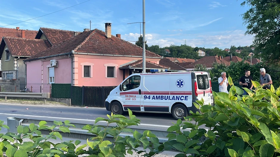 Mesto nesreće - žena poginula na obilaznici kod Čačka