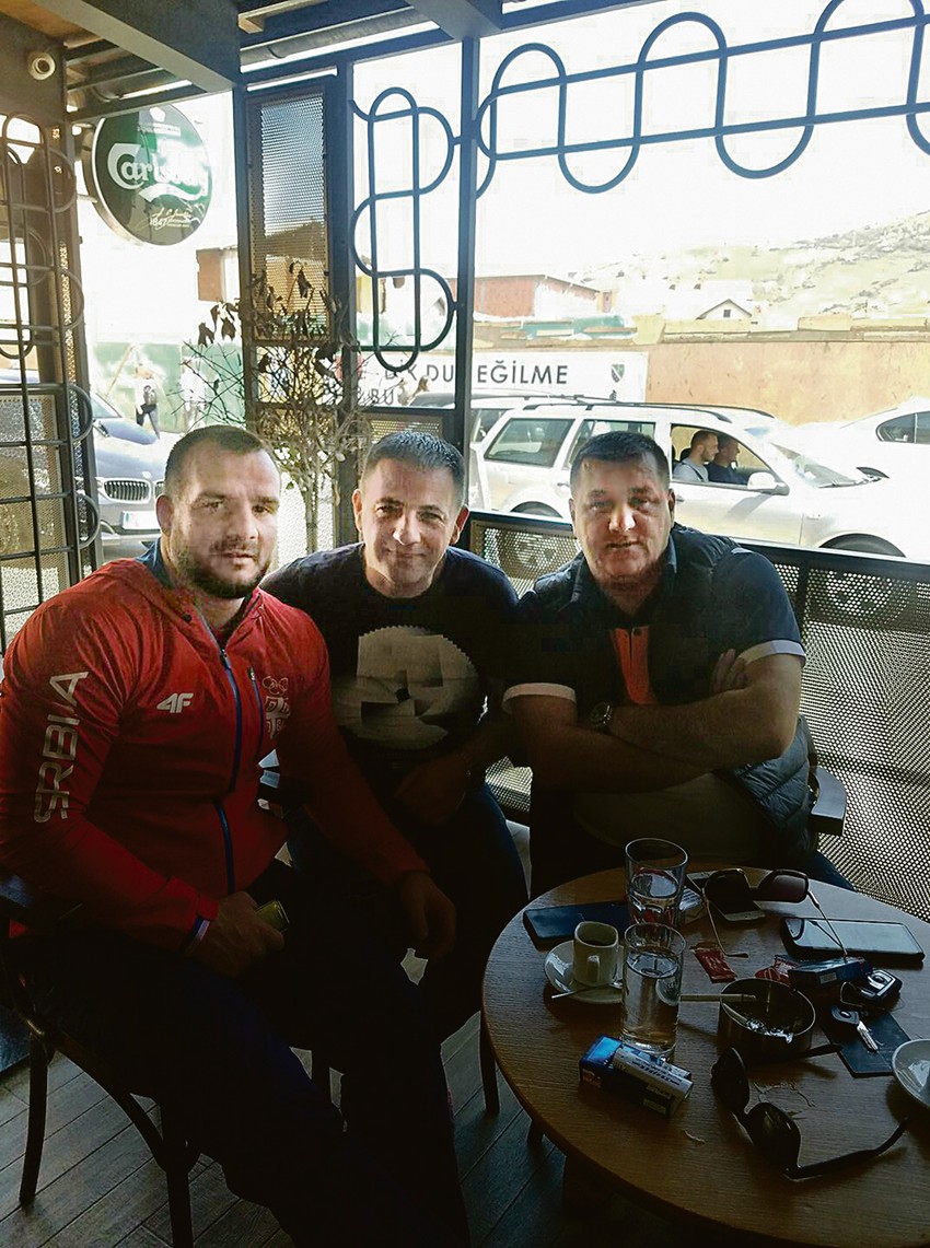 Tri dobra druga: 
Luka Radulović, Senad Agušević Rus i Ertan Zverotić Hajduk