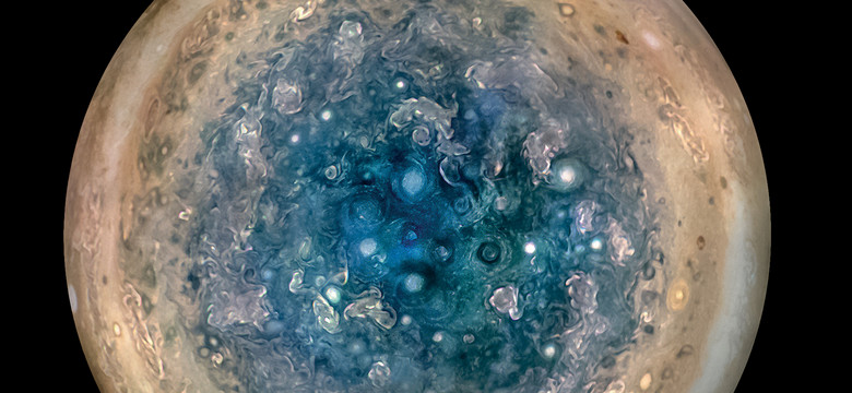 NASA pokazała niezwykłe zdjęcie Jowisza. Obraz jak spod pędzla Pabla Picassa