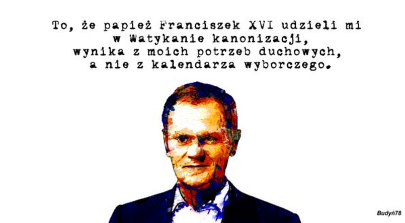 Potrzeby duchowe polityków tuż przed wyborami stają się bardziej widowiskowe.