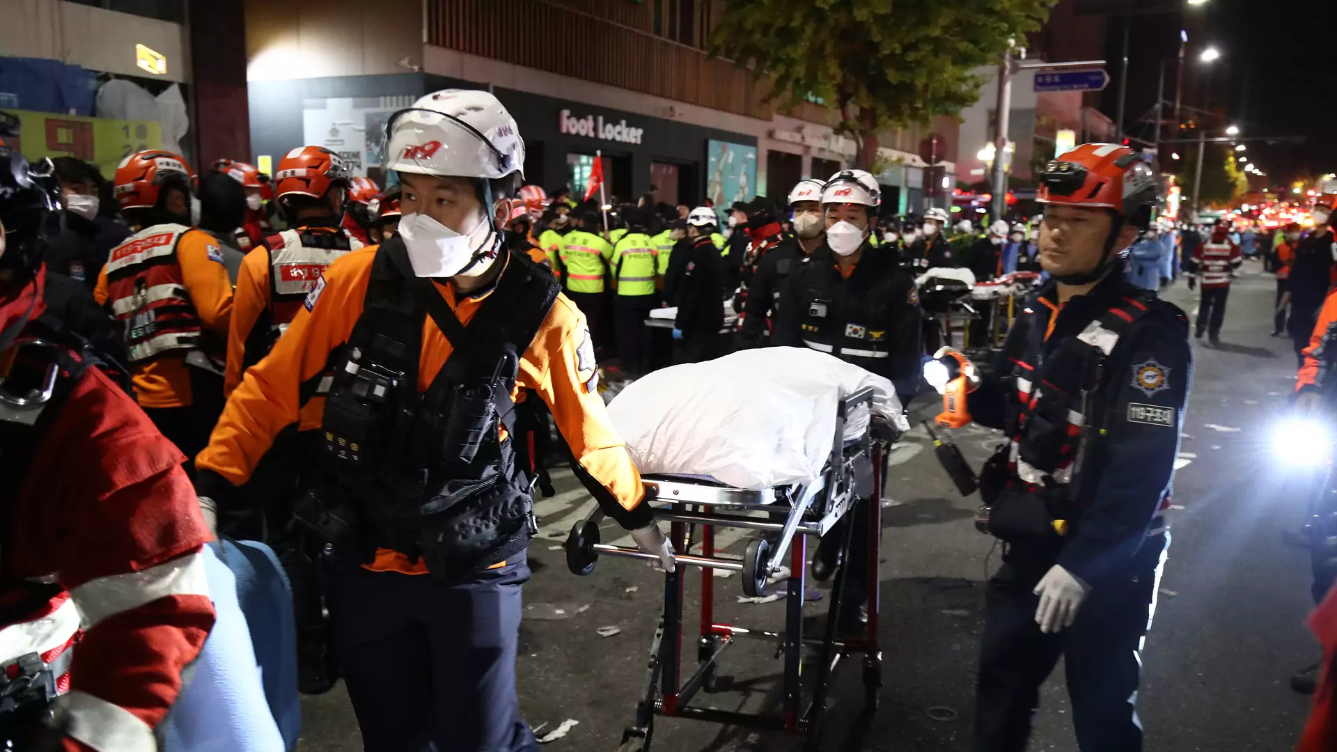 Tragedia podczas imprezy halloweenowej w Seulu. Nie żyje co najmniej 151 osób
