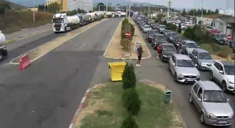 Gužve na graničnom prelazu Bogorodica Evzoni iz Severne Makedonije ka Grčkoj