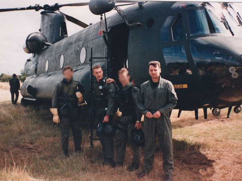 Piotr Gąstał, dowódca GROM. Wielka Brytania 1994