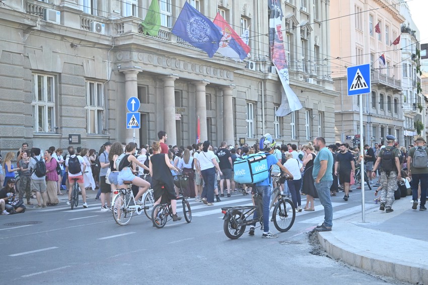 Filoloski fakultet protest