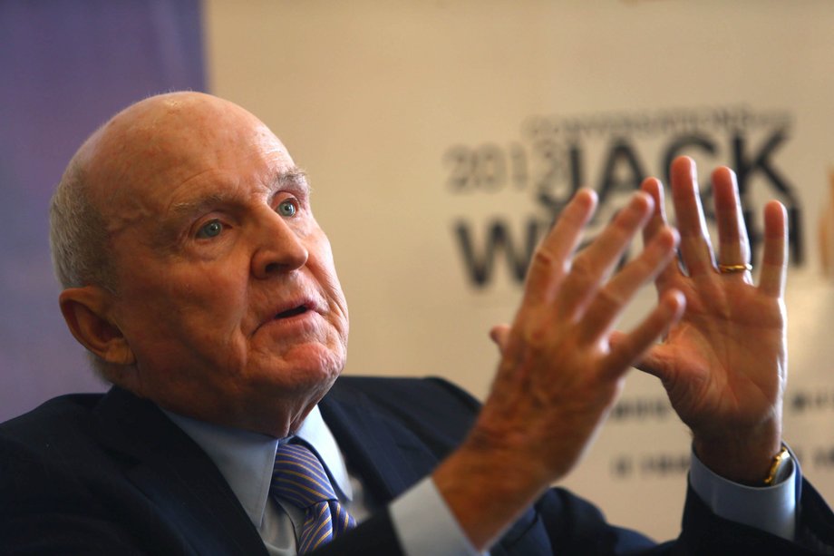 Jack Welch, były prezes koncernu GE