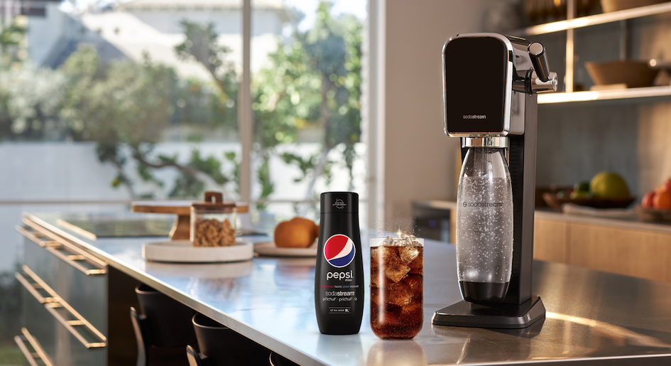 SodaStream ponúka prístroje, fľaše aj obľúbené originálne príchute.