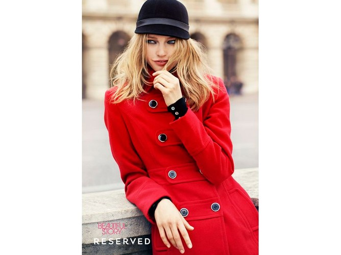 Sasha Pivovarova w kampanii Reserved – kolekcja jesień-zima 2011/2012