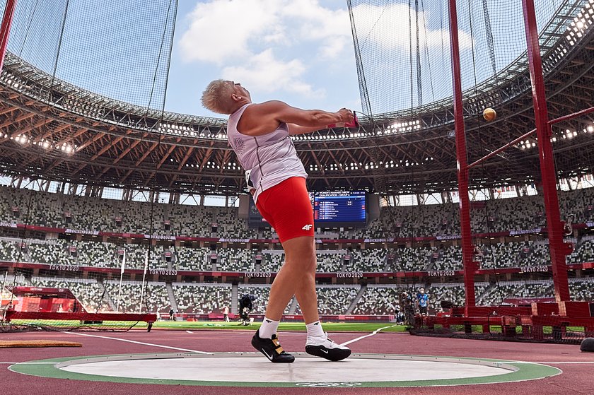 Tokio 2020. Anita Włodarczyk w finale rzutu młotem. Polka ...