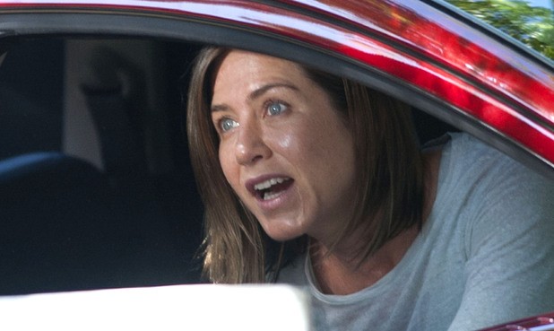 Odmieniona Jennifer Aniston na planie filmu 'Cake'