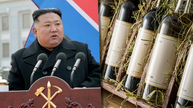 Kim Dzong Un importuje drogie wino jako luksusowy prezent