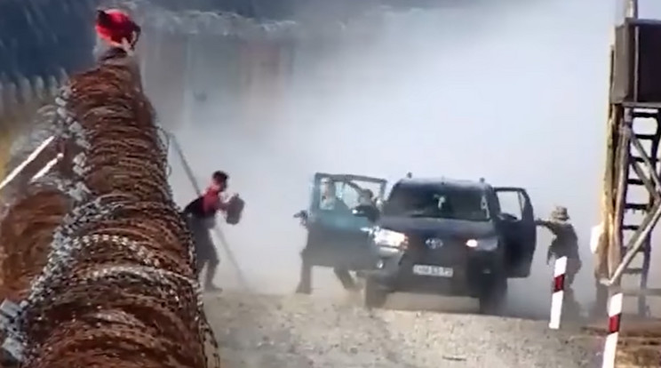 Videókon rögzítették a határtlépési próbálkozásokat