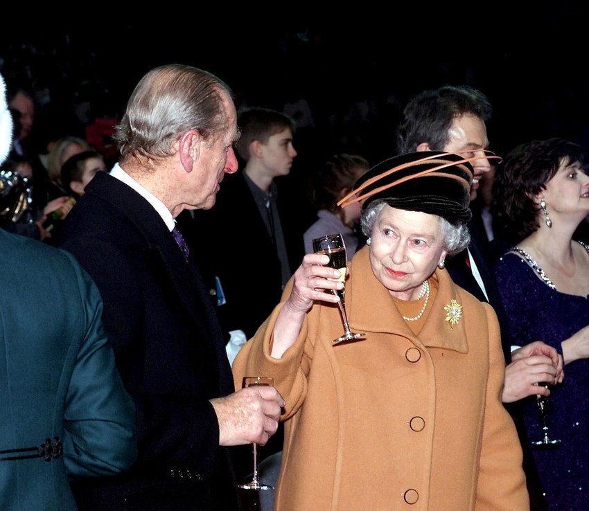 kraljica Elizabeta doček Nove godine 2000.