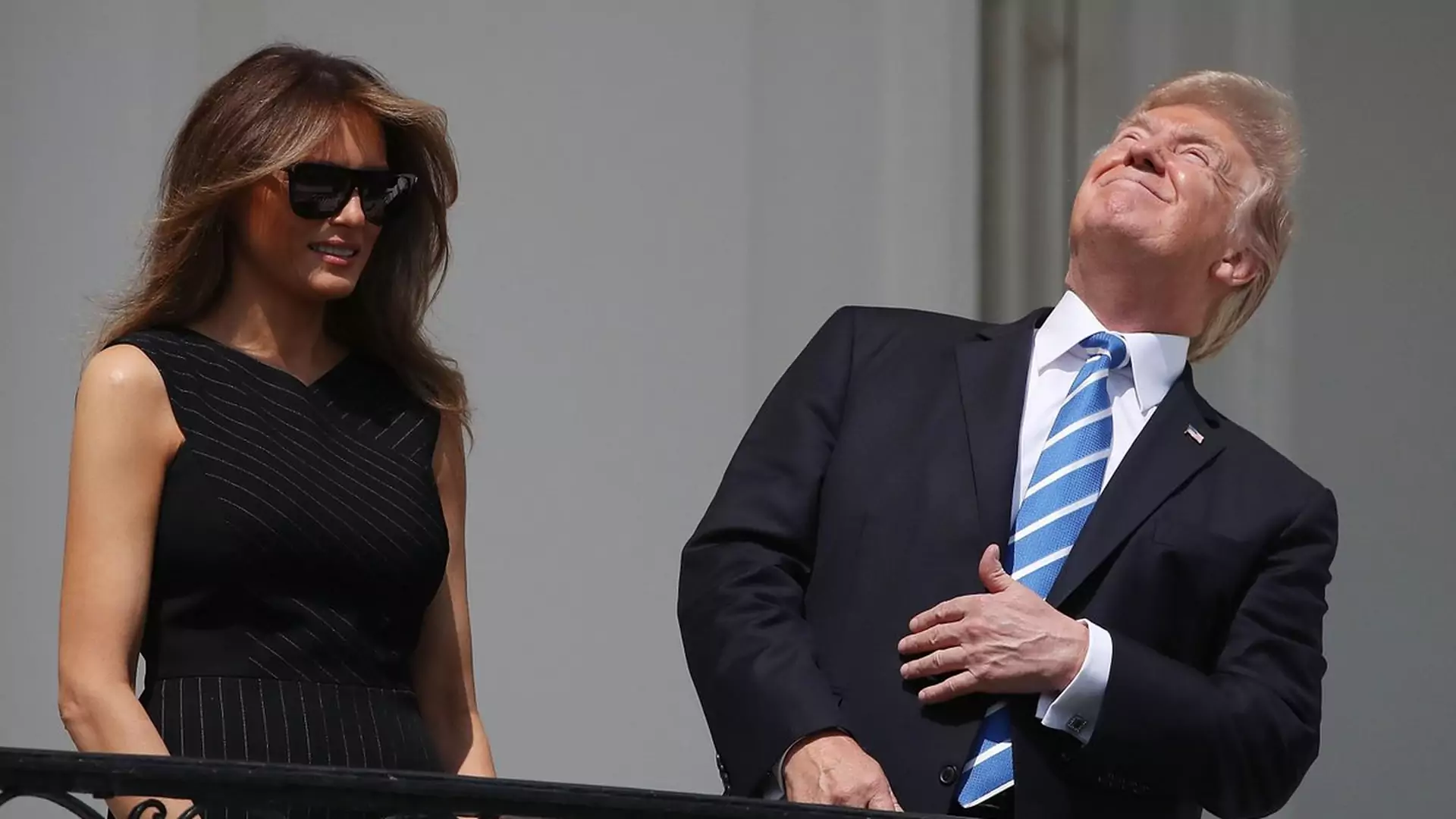 Z zaćmieniem Słońca nie wygrasz, nawet kiedy jesteś prezydentem USA. Co głupiego zrobił Trump?