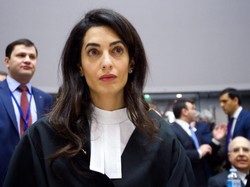 Amal Alamuddin Clooney najgorętszą prawniczką