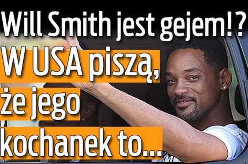 Will Smith jest gejem!? W USA piszą, że jego kochanek to...