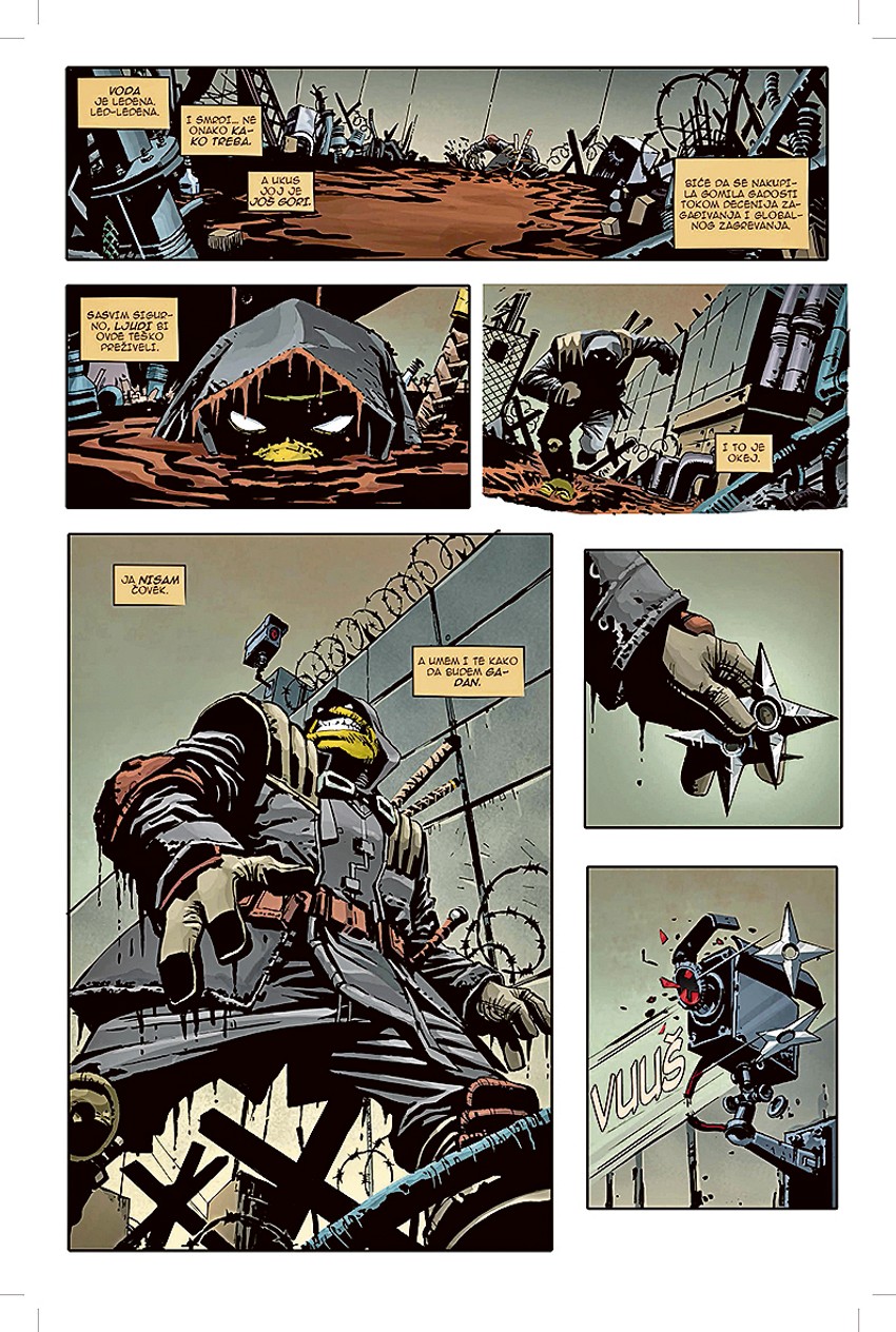 “Poslednji ronin”, knjiga 1; Autori: Istman, Lerd, Eskorza, Bišop, Delgado; Format: 180x275 mm; Povez: tvrd; Broj strana: 138; Kolor; Izdavač: Golkonda