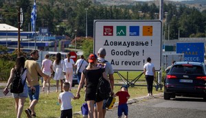 Đevđelija, Severna Makedonija, gužve na granici, granični prelaz