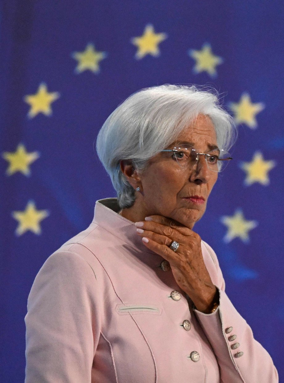 Prezes Europejskiej Banku Centralnego Christine Lagarde