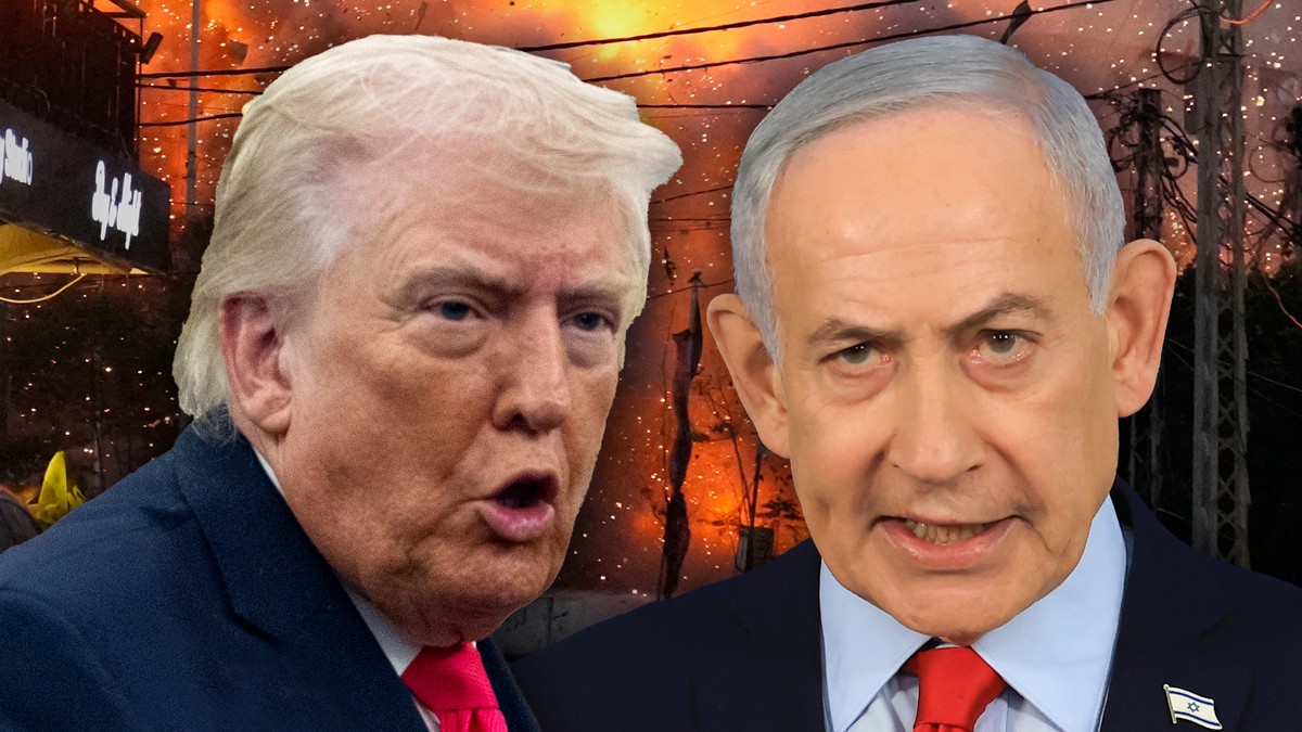 Donald Tramp i Benjamin Netanjahu 